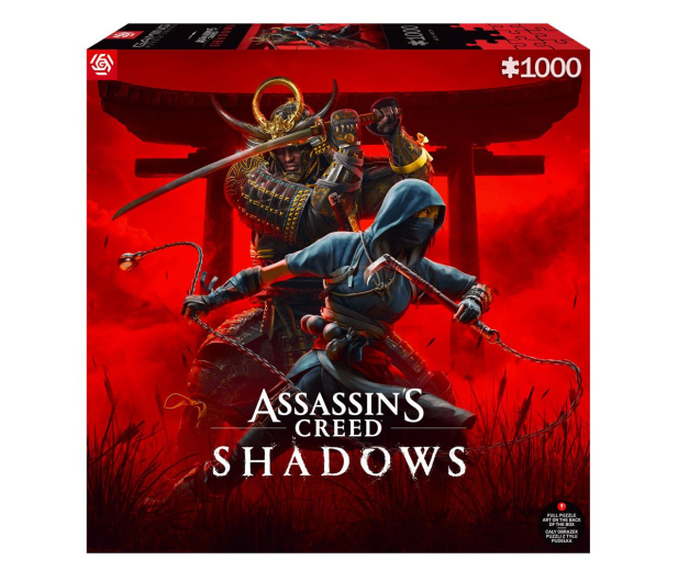 Merch Gaming Puzzle: Assassin's Creed Shadows Naoe & Yasuke 1000 e - 1275290 - zdjęcie 3